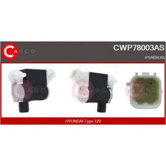 Pompe d'eau de nettoyage, nettoyage des vitres CASCO CWP78003AS