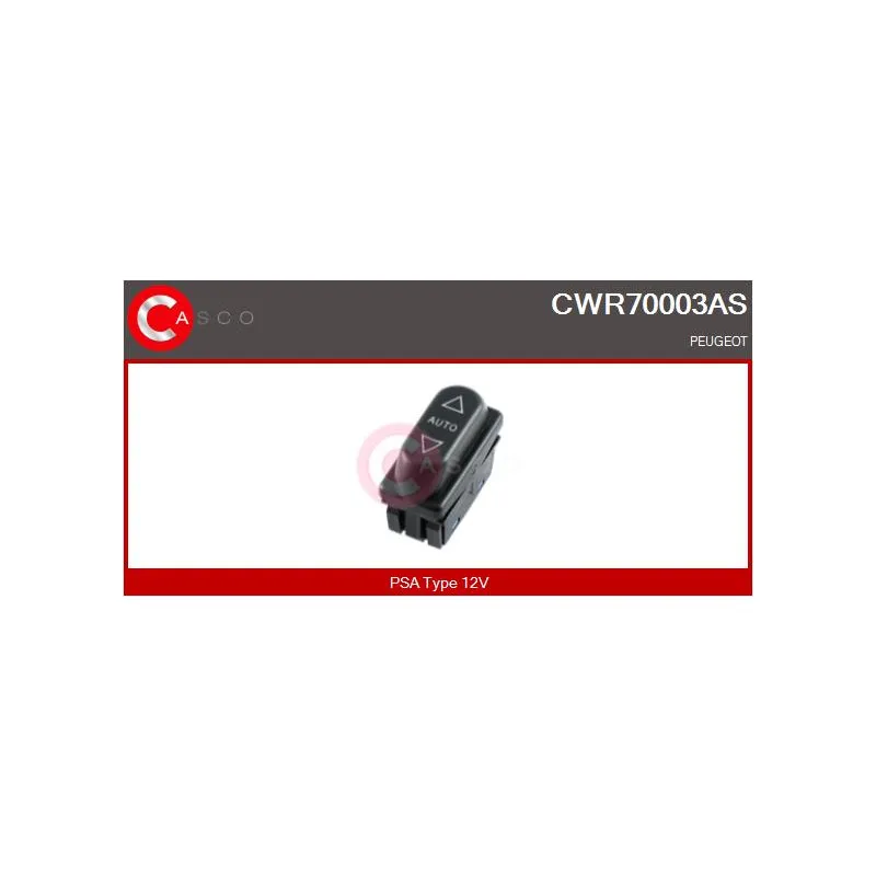 Interrupteur, lève-vitre CASCO CWR70003AS