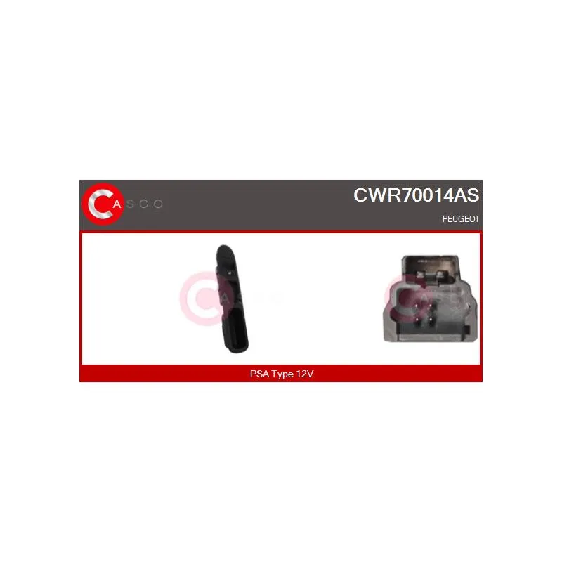 Interrupteur, lève-vitre CASCO CWR70014AS