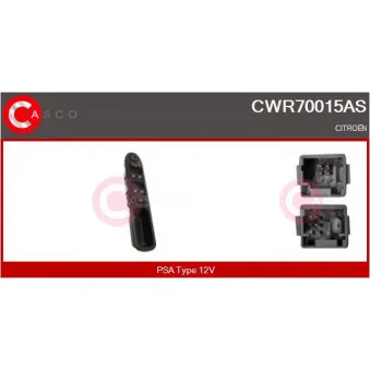 Interrupteur, lève-vitre CASCO CWR70015AS