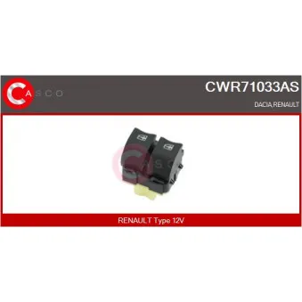 Interrupteur, lève-vitre CASCO CWR71033AS