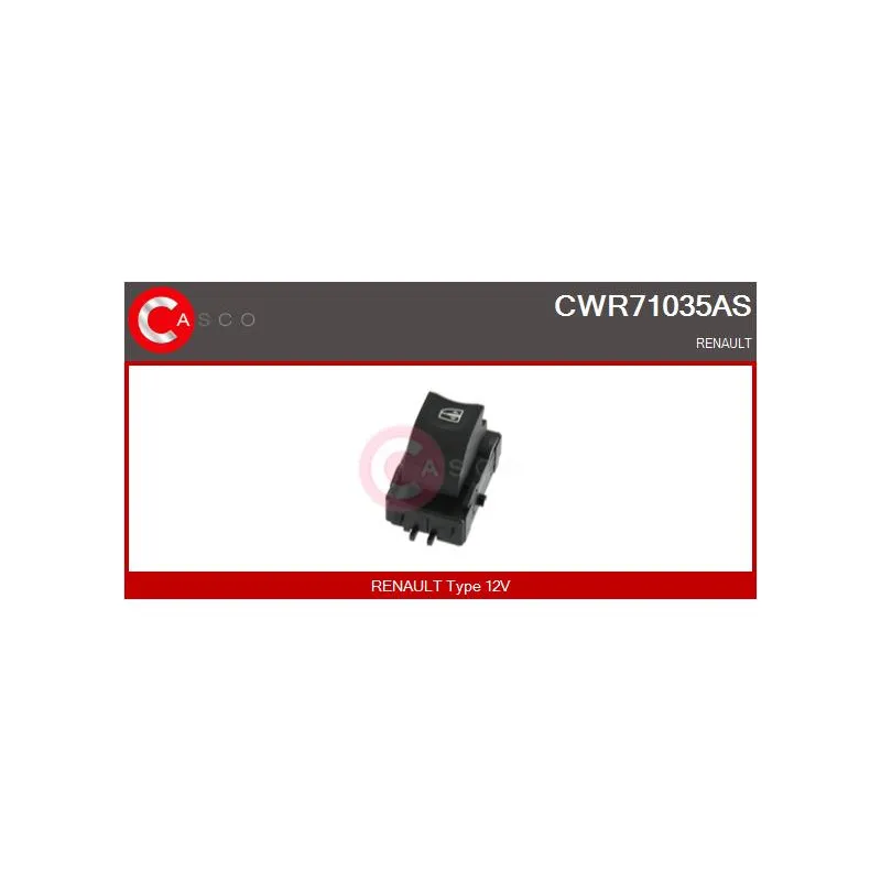 Interrupteur, lève-vitre CASCO CWR71035AS