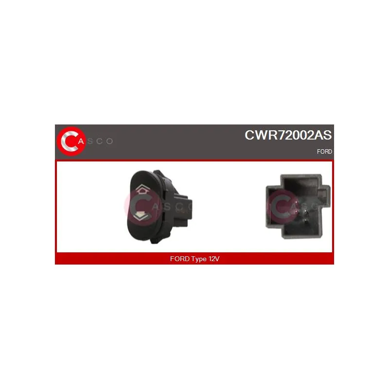 Interrupteur, lève-vitre CASCO CWR72002AS