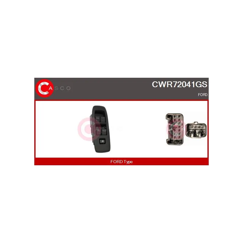Interrupteur, lève-vitre CASCO CWR72041GS