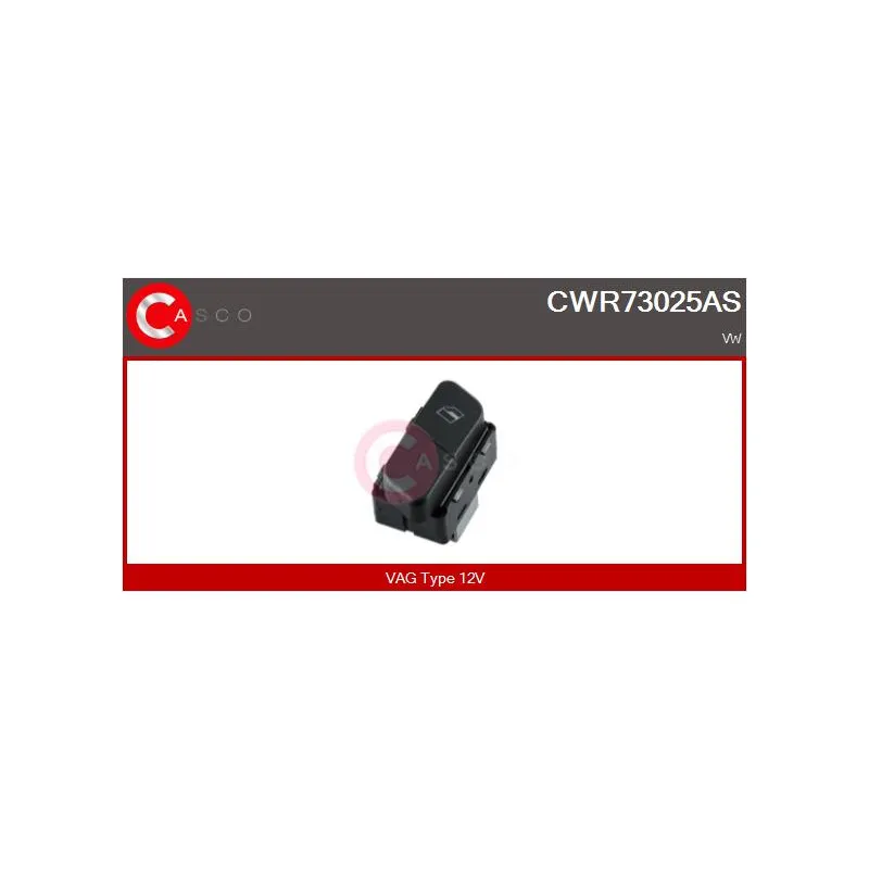 Interrupteur, lève-vitre CASCO CWR73025AS