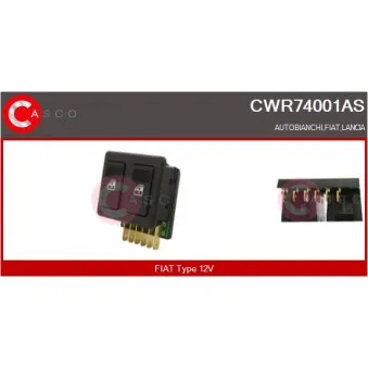 Interrupteur, lève-vitre CASCO CWR74001AS