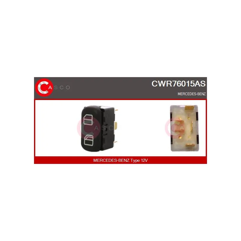 Interrupteur, lève-vitre CASCO CWR76015AS