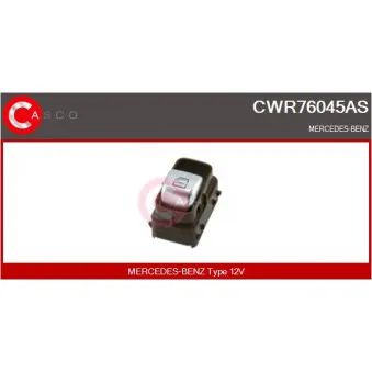 Interrupteur, lève-vitre CASCO CWR76045AS