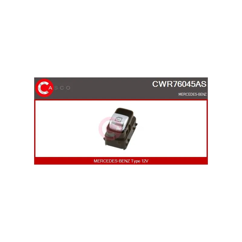 Interrupteur, lève-vitre CASCO CWR76045AS