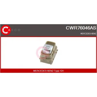 Interrupteur, lève-vitre CASCO CWR76046AS