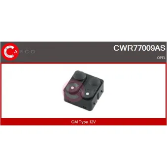 Interrupteur, lève-vitre CASCO CWR77009AS