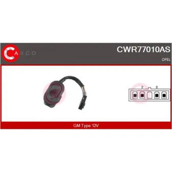 Interrupteur, lève-vitre CASCO CWR77010AS