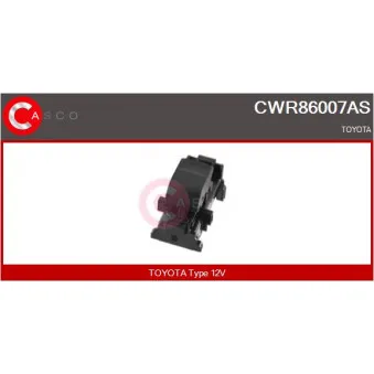 Interrupteur, lève-vitre CASCO CWR86007AS