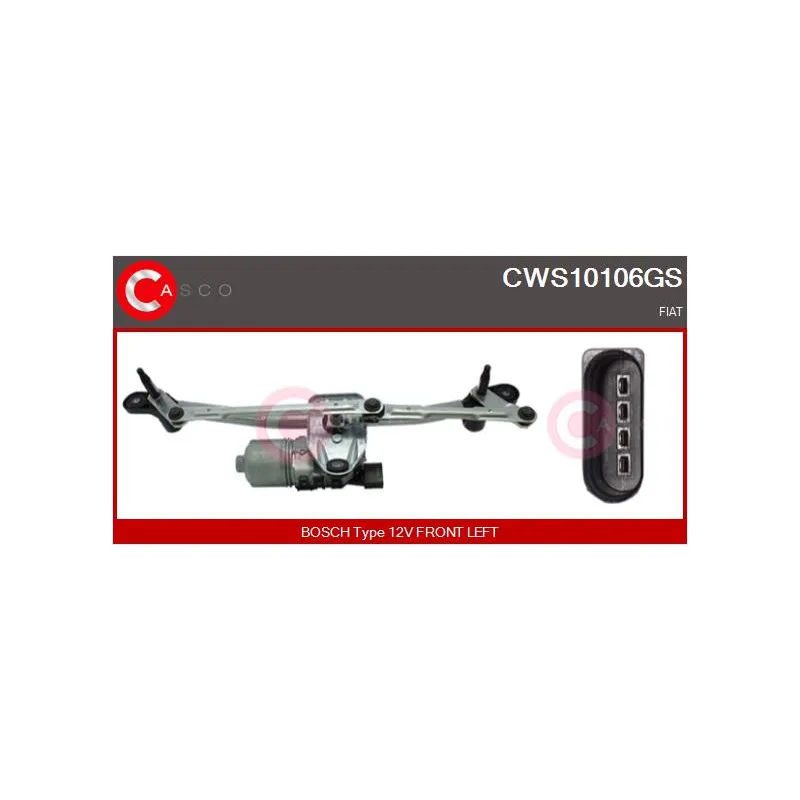 Système de nettoyage des vitres CASCO CWS10106GS