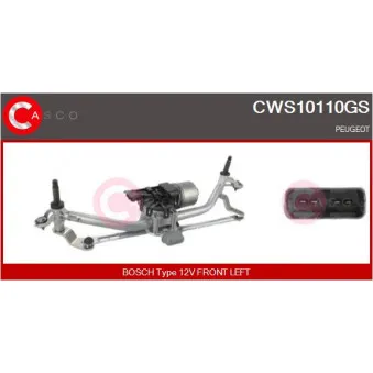 Système de nettoyage des vitres CASCO CWS10110GS