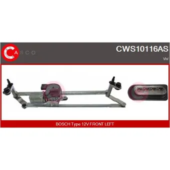 Système de nettoyage des vitres CASCO CWS10116AS