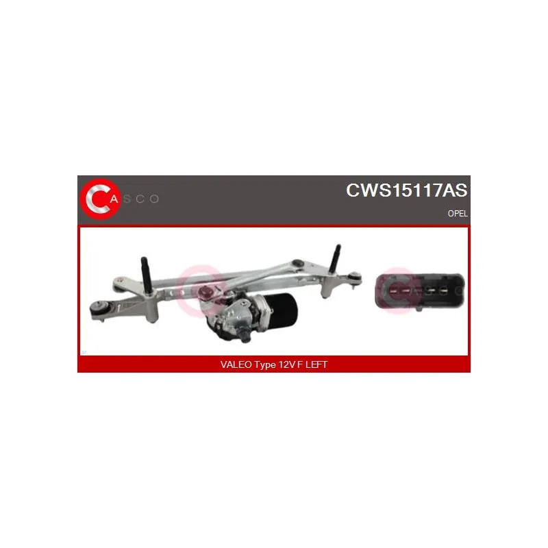 Système de nettoyage des vitres CASCO CWS15117AS