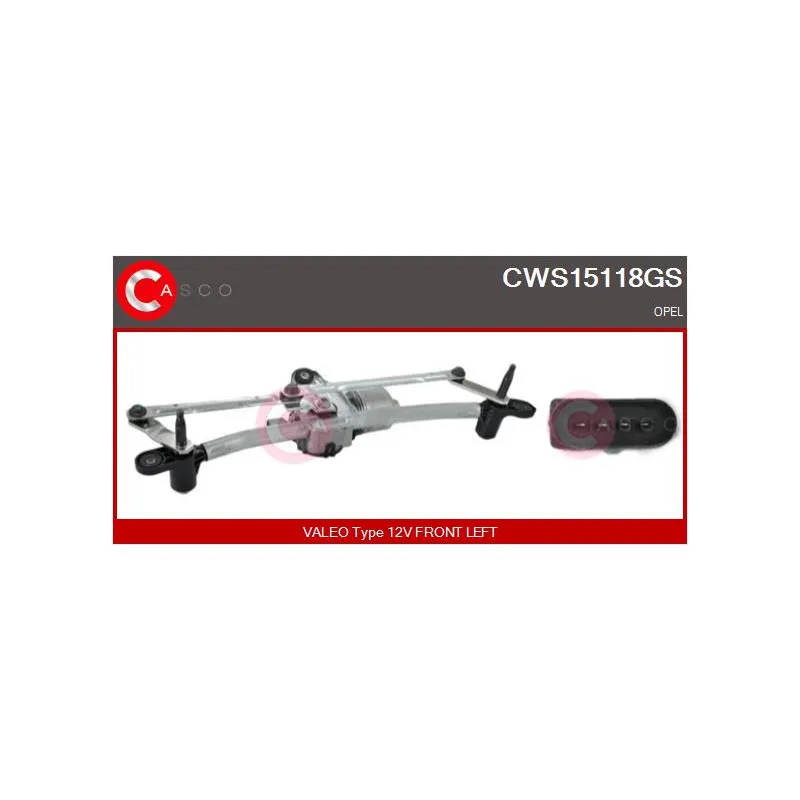 Système de nettoyage des vitres CASCO CWS15118GS