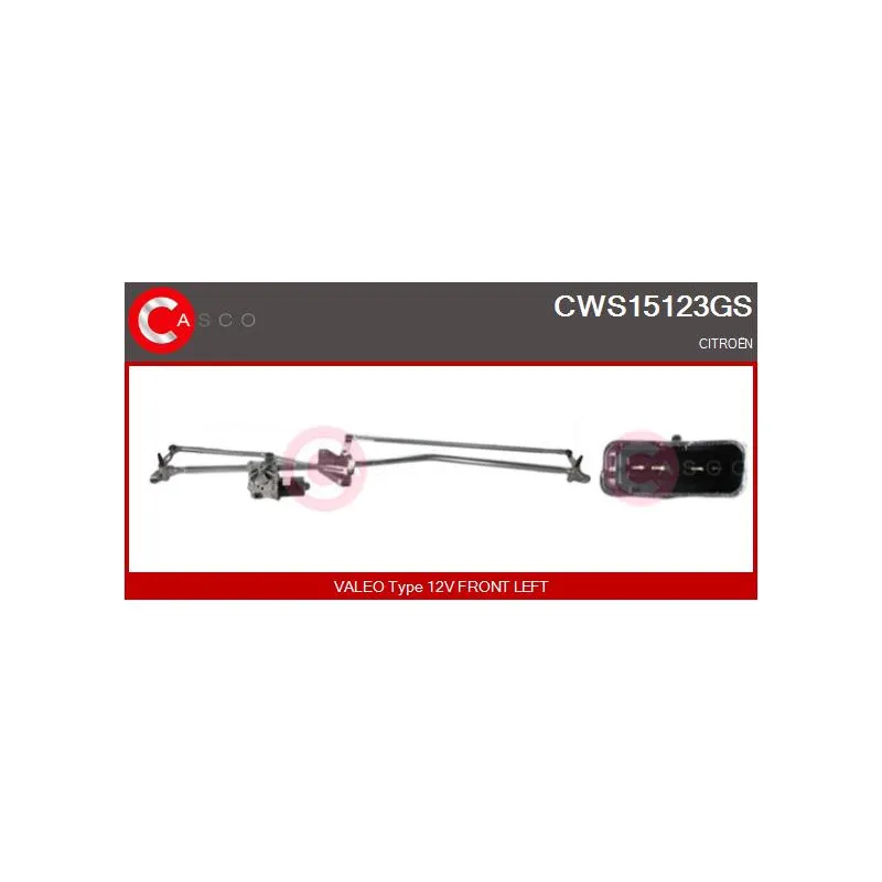 Système de nettoyage des vitres CASCO CWS15123GS