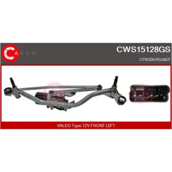 Système de nettoyage des vitres CASCO CWS15128GS
