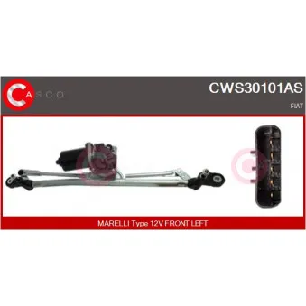 Système de nettoyage des vitres CASCO CWS30101AS