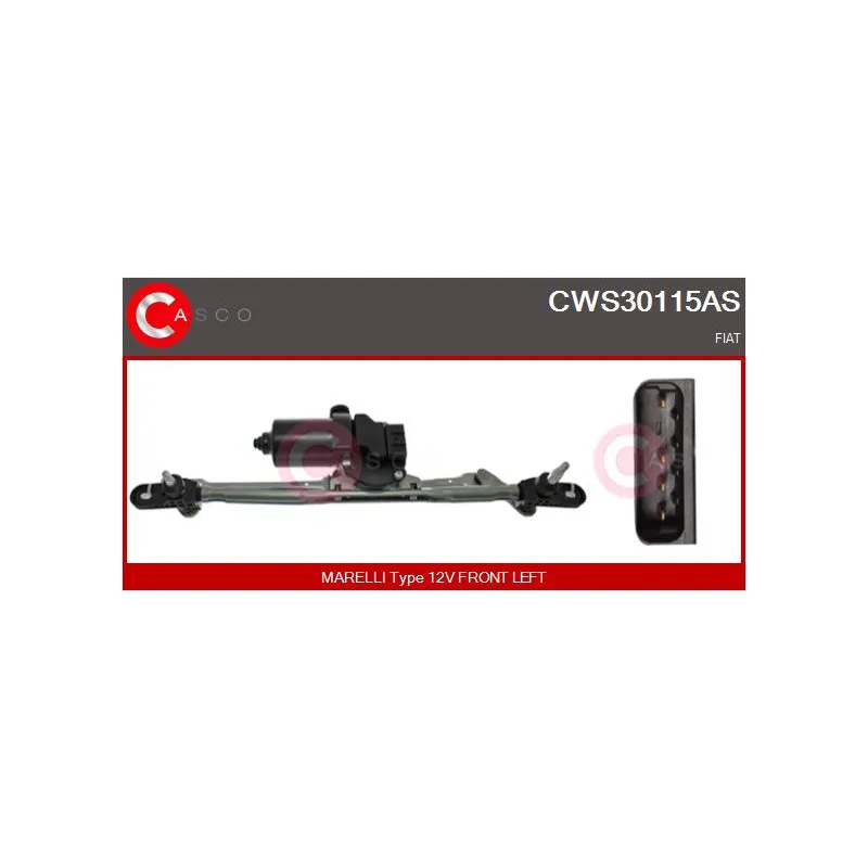Système de nettoyage des vitres CASCO CWS30115AS