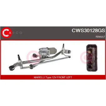 Système de nettoyage des vitres CASCO CWS30128GS