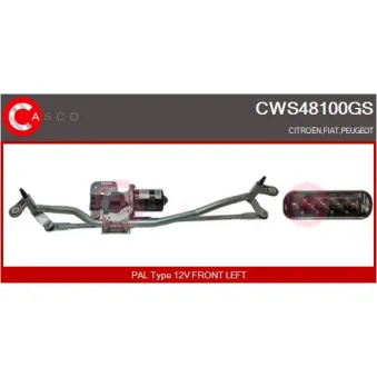 Système de nettoyage des vitres CASCO CWS48100GS
