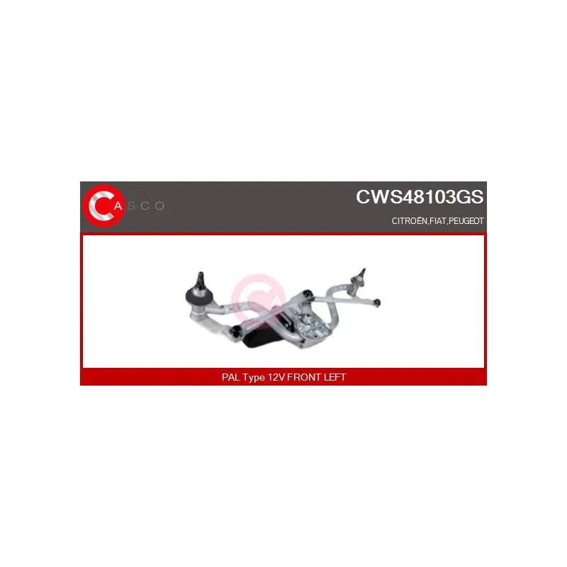 Système de nettoyage des vitres CASCO CWS48103GS