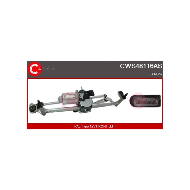 Système de nettoyage des vitres CASCO CWS48116AS
