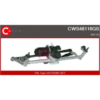 Système de nettoyage des vitres CASCO CWS48116GS