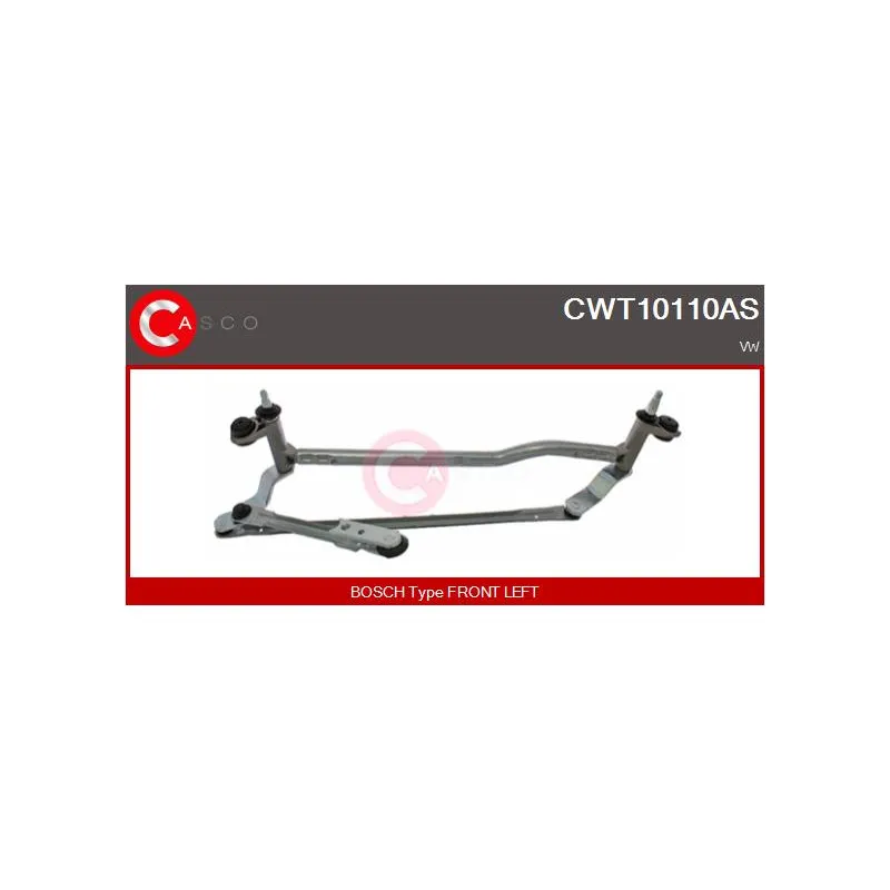 Tringlerie d'essuie-glace CASCO CWT10110AS
