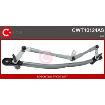 Tringlerie d'essuie-glace CASCO CWT10124AS