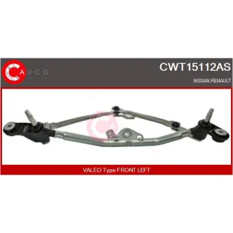 Tringlerie d'essuie-glace CASCO CWT15112AS