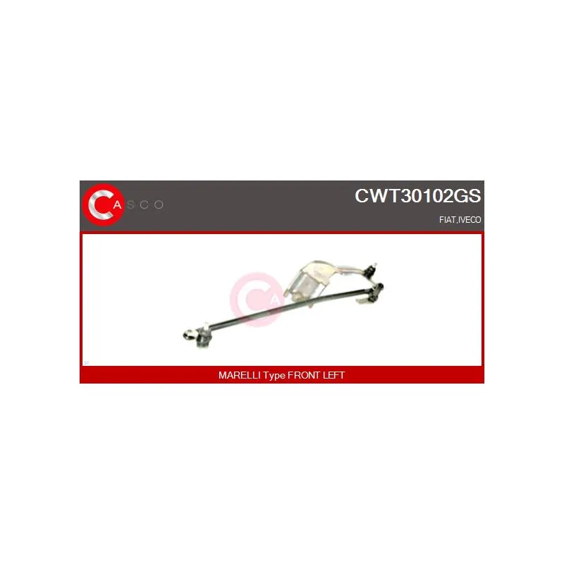 Tringlerie d'essuie-glace CASCO CWT30102GS