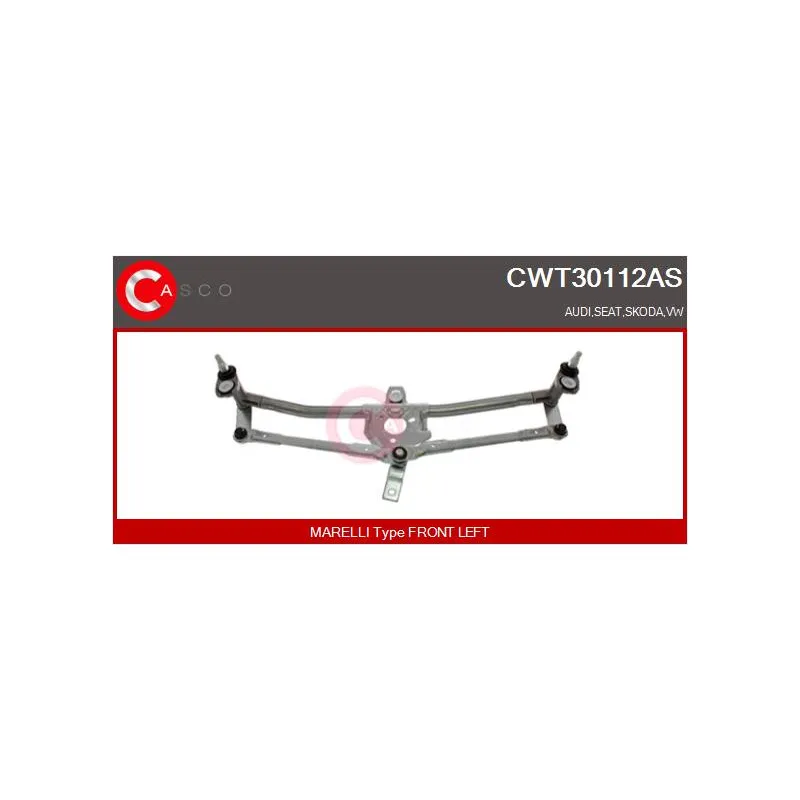 Tringlerie d'essuie-glace CASCO CWT30112AS