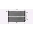 Radiateur, refroidissement du moteur AVA QUALITY COOLING AI2431 - Visuel 1