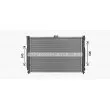 Radiateur, refroidissement du moteur AVA QUALITY COOLING AI2431 - Visuel 2