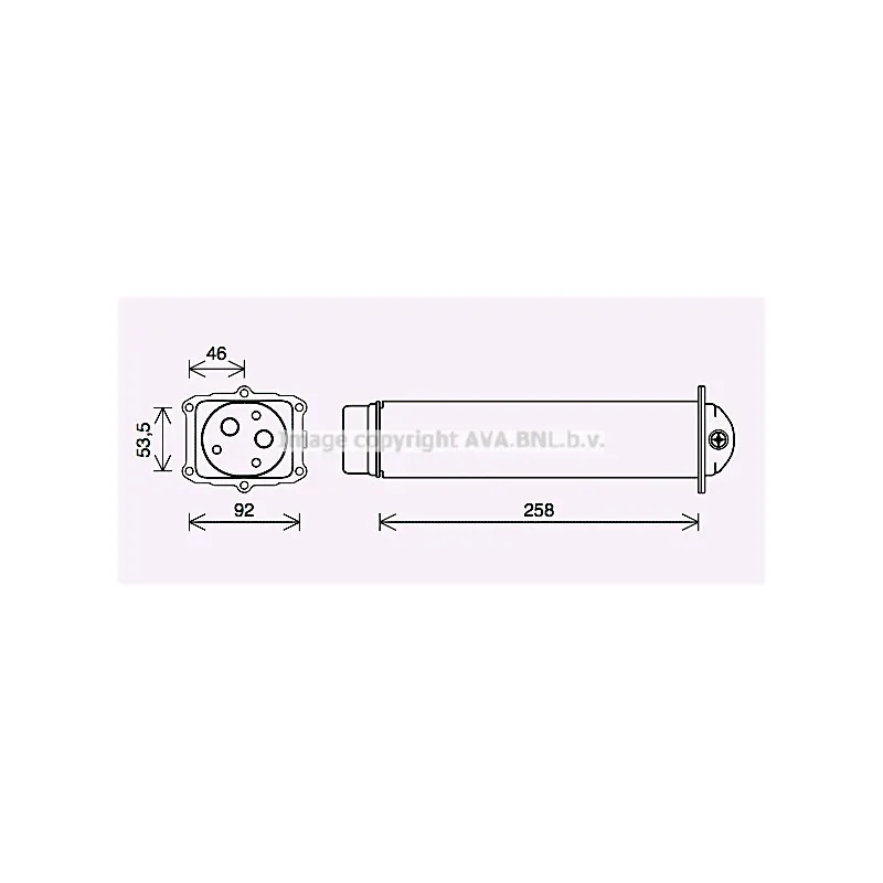 Intercooler, échangeur AVA QUALITY COOLING AI4416