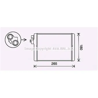 Système de chauffage AVA QUALITY COOLING AI6408