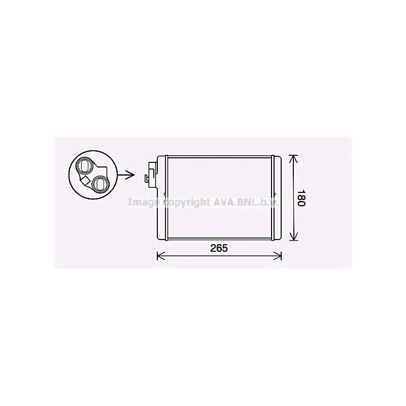 Système de chauffage AVA QUALITY COOLING AI6408
