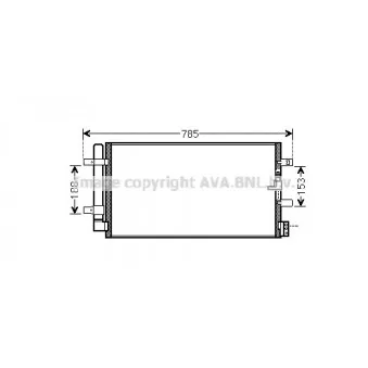 Condenseur, climatisation AVA QUALITY COOLING AIA5360D