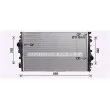 Radiateur, refroidissement du moteur AVA QUALITY COOLING AL2147 - Visuel 1