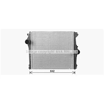 Intercooler, échangeur AVA QUALITY COOLING AL4148