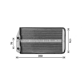 Système de chauffage AVA QUALITY COOLING AL6157