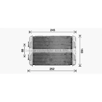 Système de chauffage AVA QUALITY COOLING AL6158