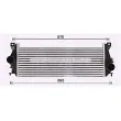 Intercooler, échangeur AVA QUALITY COOLING AU4338 - Visuel 1