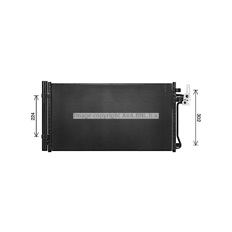 Condenseur, climatisation AVA QUALITY COOLING AU5347D
