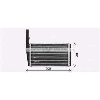 Système de chauffage AVA QUALITY COOLING AU6232