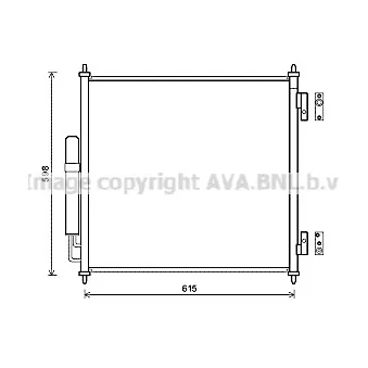 Condenseur, climatisation AVA QUALITY COOLING AUA5218D